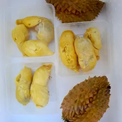 Durian in a tub at Bacolod Pages
